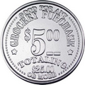 1" 14 Gauge Nickel Plated Coin & Medallion